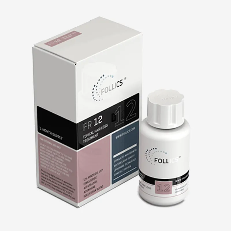 Follics FR12 Minoxidil 12% & Finasteride Hair Regrowth Spray